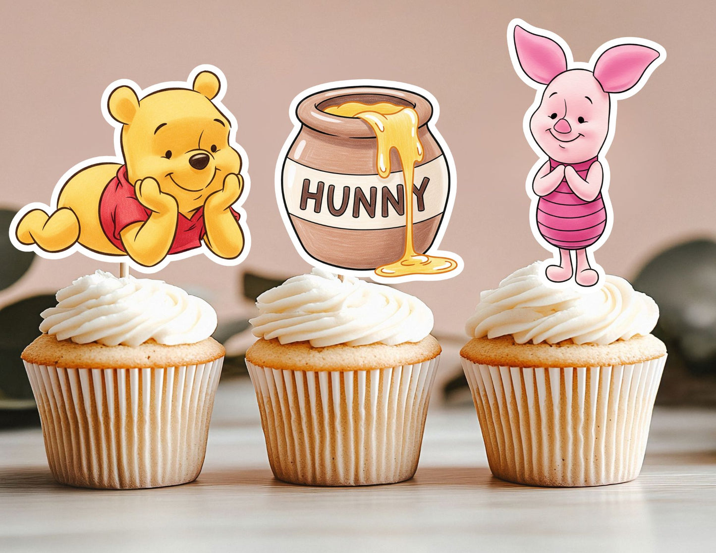 Baby Cupcake Toppers, Digital File Only