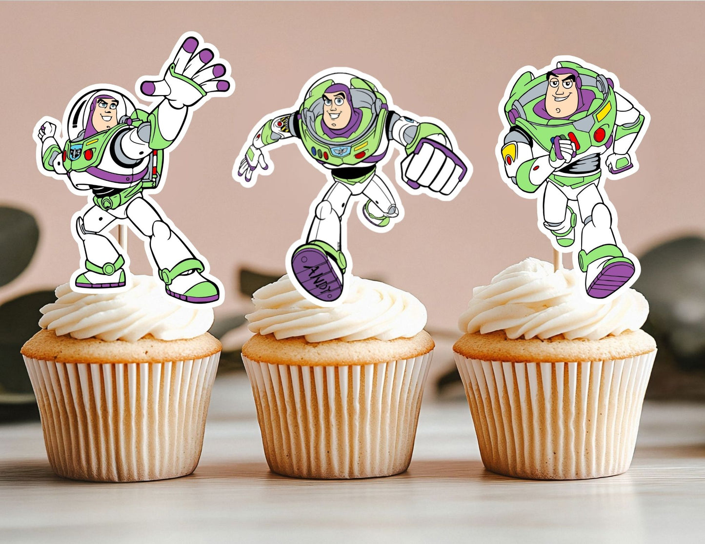Space Cupcake Toppers