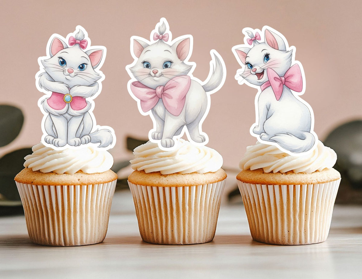 Cat Cupcake Toppers