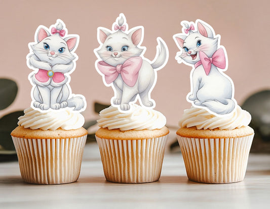 Cat Cupcake Toppers