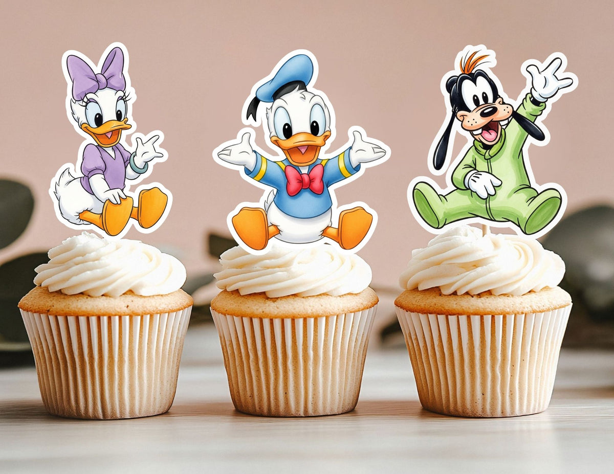 Baby Mouse and Friends Cupcake Toppers