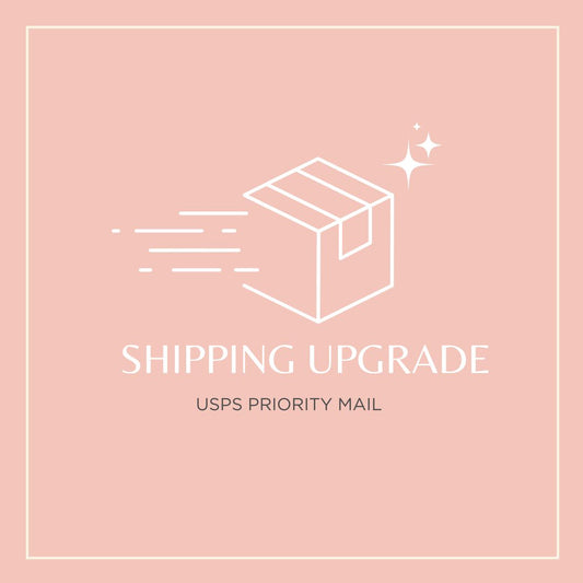 Shipping Upgrade, Priority Mail